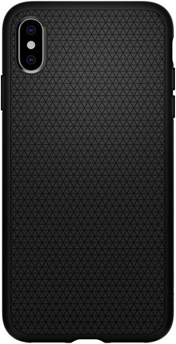 Чехол SGP iPhone XS MAX Liquid Air Matte Black, картинка 2