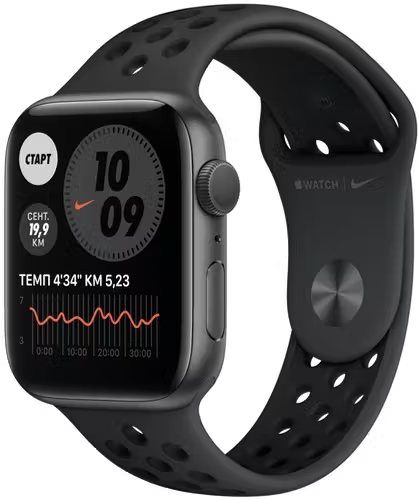 Apple Watch Series 6 44mm Space Gray Nike (Б/У) H4HDH7L0Q1RT, картинка 1