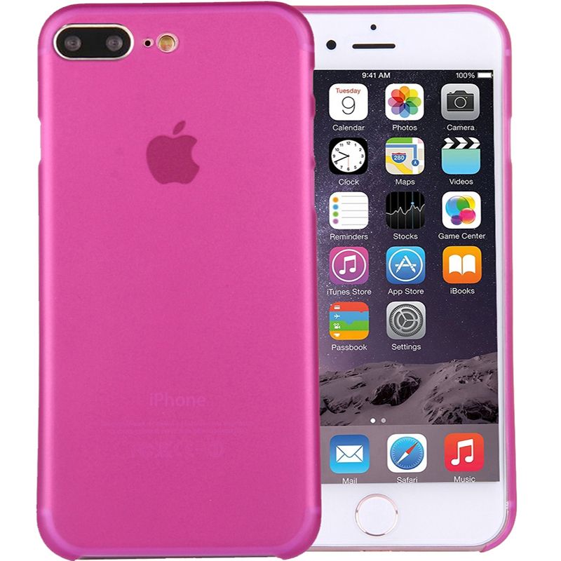 Чехол VIPE Flex iPhone 7/8 Plus Ultra Slim 0.3 - Pink, слайд 1