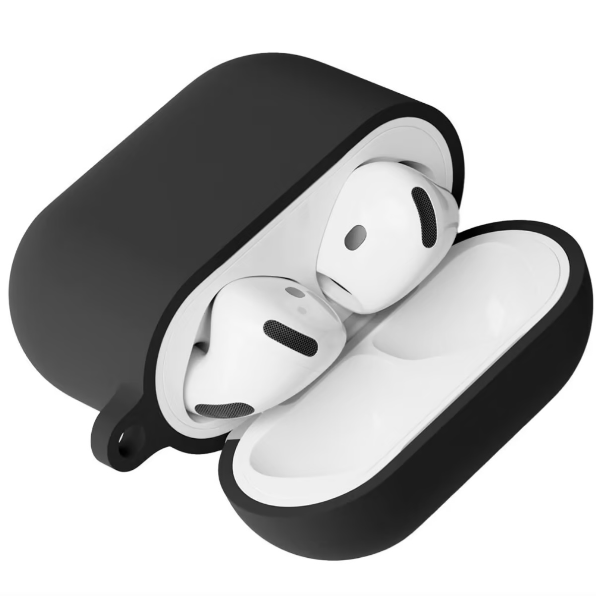 Чехол для AirPods 4 VLP Charm Case, черный, картинка 2