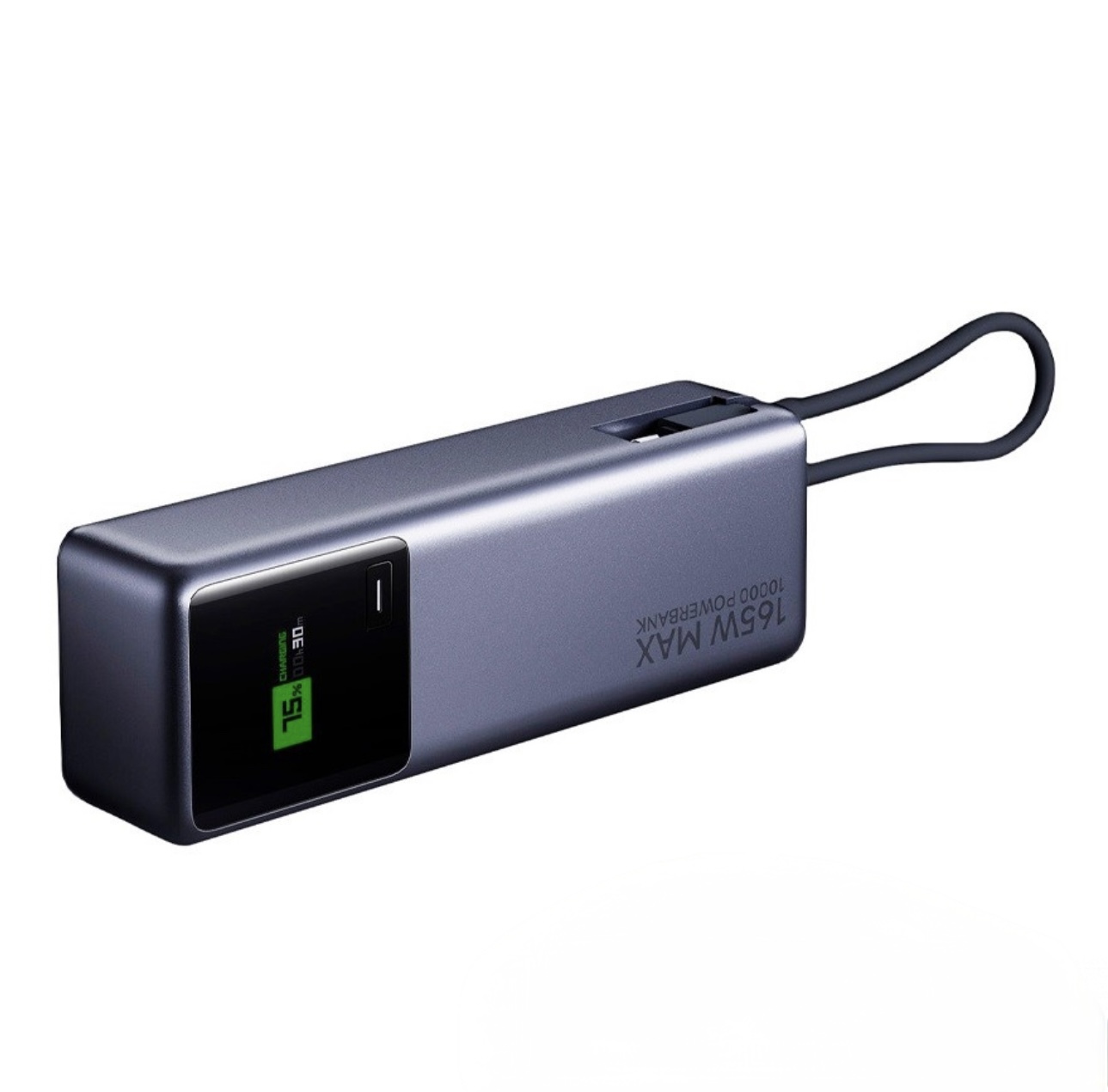 Внешний аккумулятор XiaoMi Power Bank Comes with Its Own Wired 10000mAh 165W PB1165MI - Light Gray 