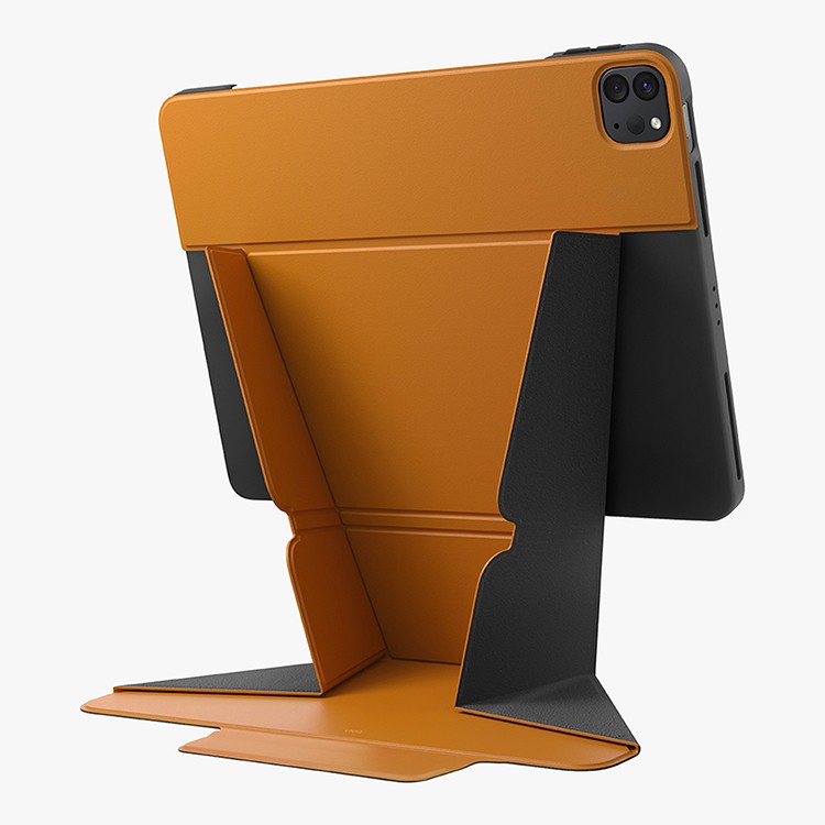 Чехол UNIQ Ryze Protect and Unfold into Multiple для iPad Pro 11 / Air 4 (2018-2022), оранжевый, картинка 5