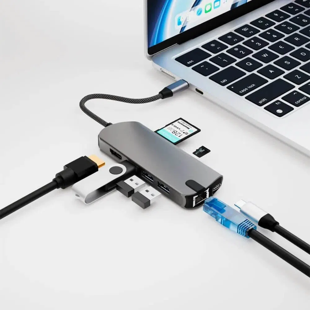 Hub VPL Infinity USB-C 8 in 1, картинка 2