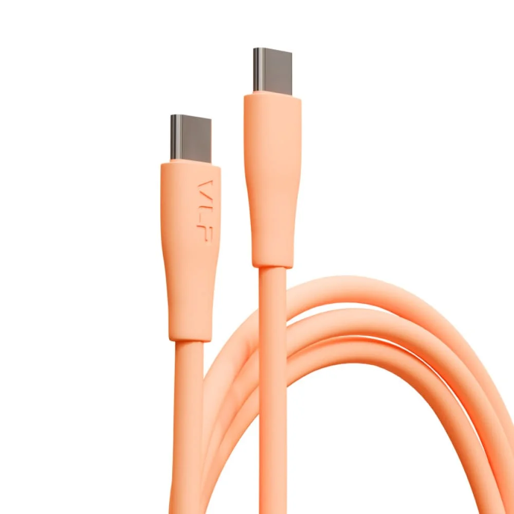 Кабель VLP LITE Color Line USB-C 60W 1.0m Burnt Orange