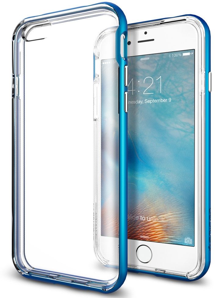 Чехол SGP iPhone 6S Neo Hybrid EX - Blue, картинка 2