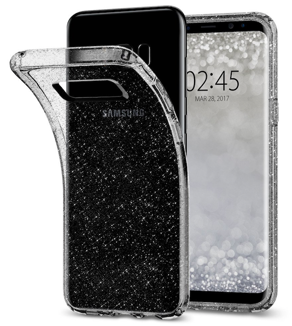 SGP Чехол Samsung S8 Liquid Crystal Glitter Crystal Quartz, картинка 3