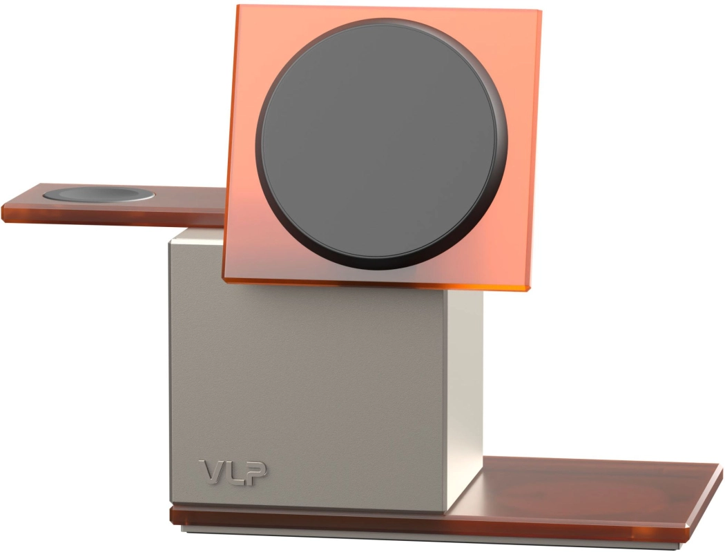 Беспроводное зарядное устройство "VLP" NEO Qi2.2, Apple Watch, amber gray, картинка 2