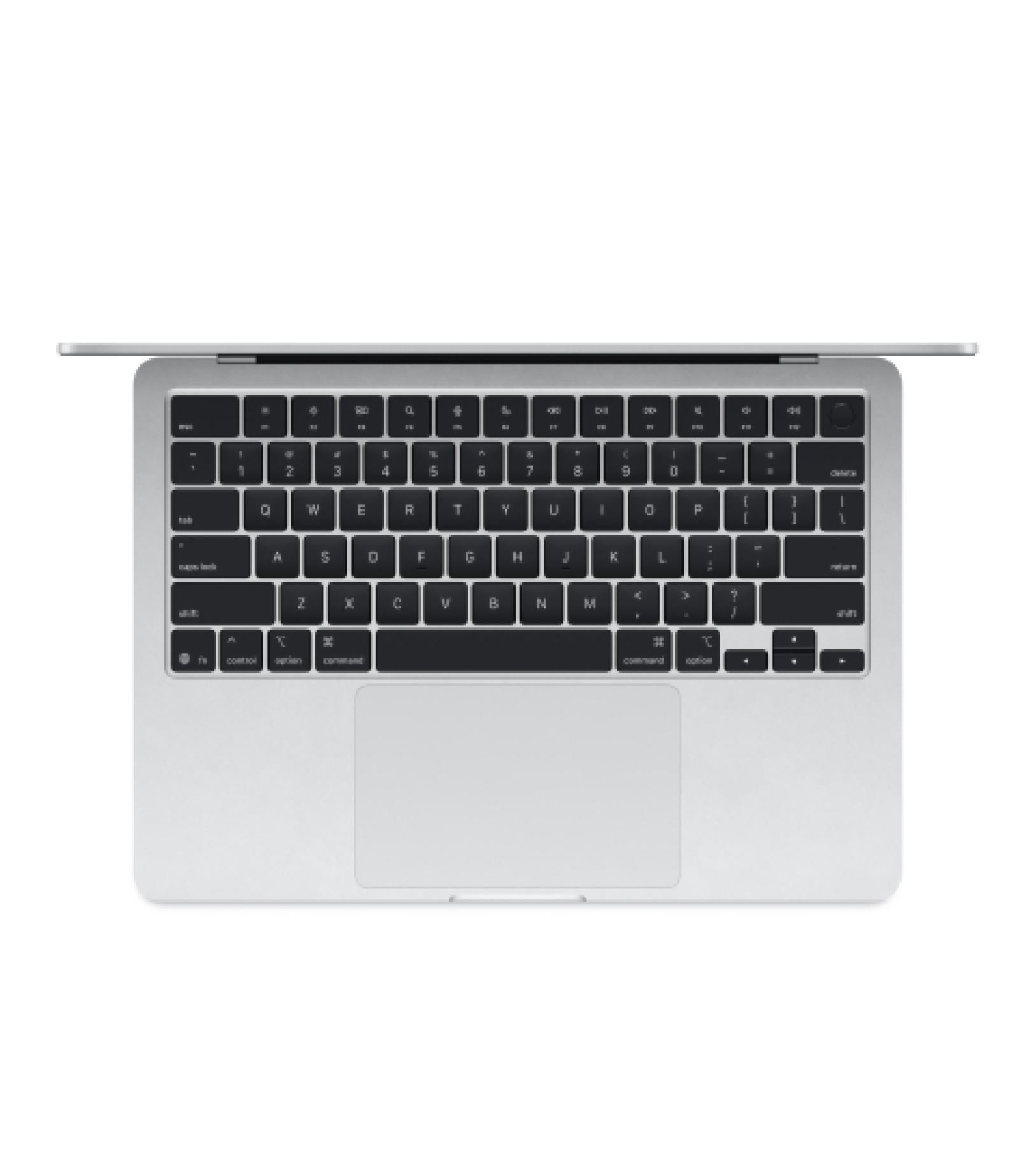 Ноутбук Apple MacBook Air 13" Silver (Early 2025) MC654 (10C CPU/10C GPU/M4/24Гб/512Гб SSD), картинка 2