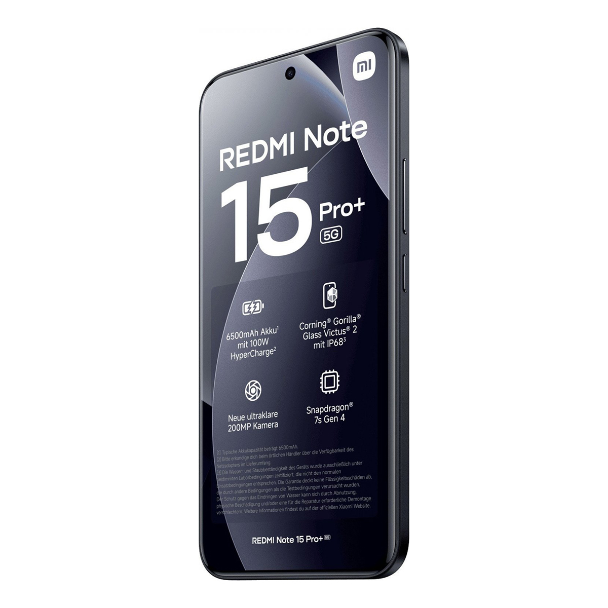 Смартфон Xiaomi Redmi Note 15 Pro Plus 5G 12/512Gb Black EU, картинка 2