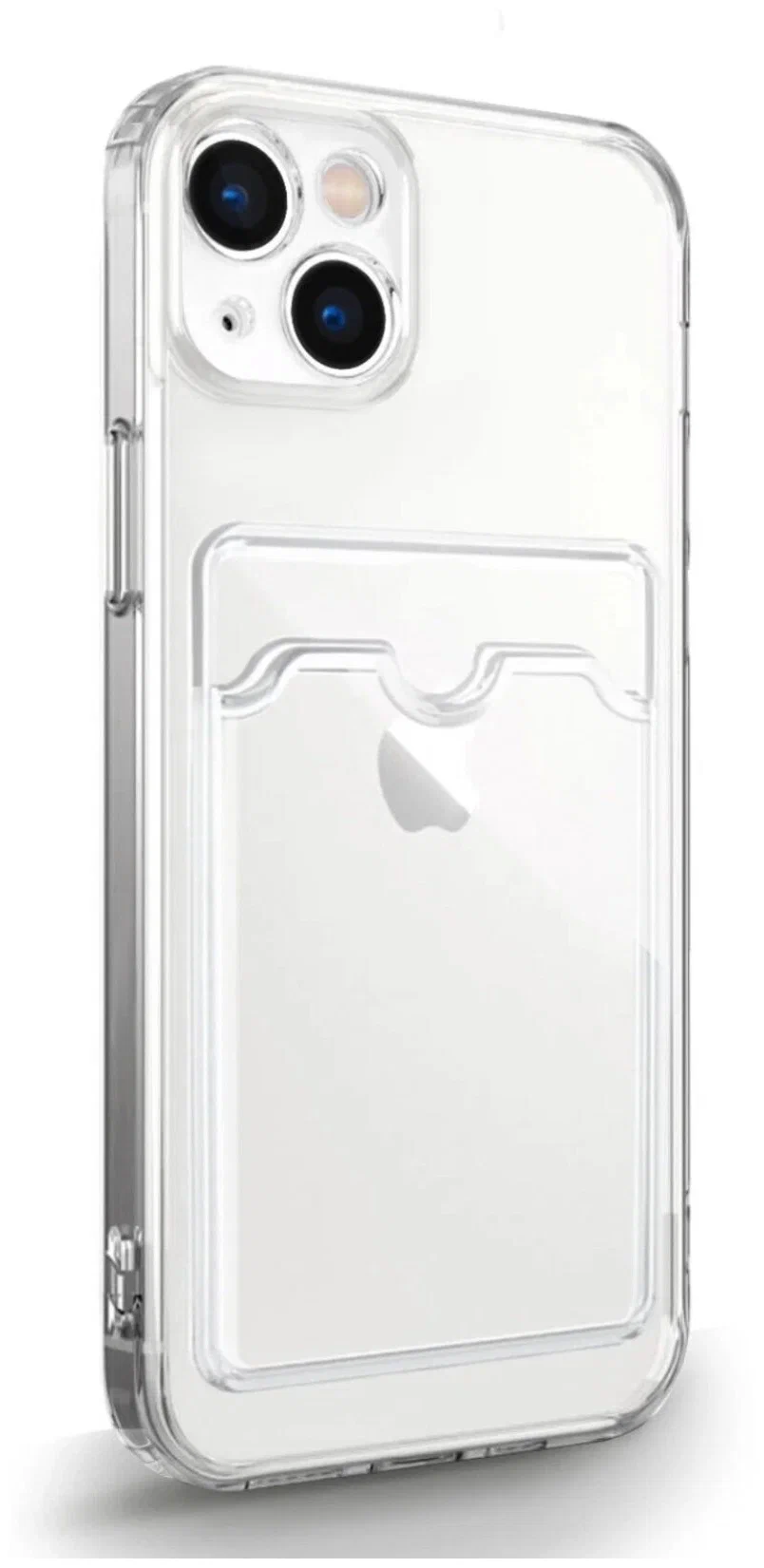 Чехол прозрачный Card Case для iPhone 14 Plus