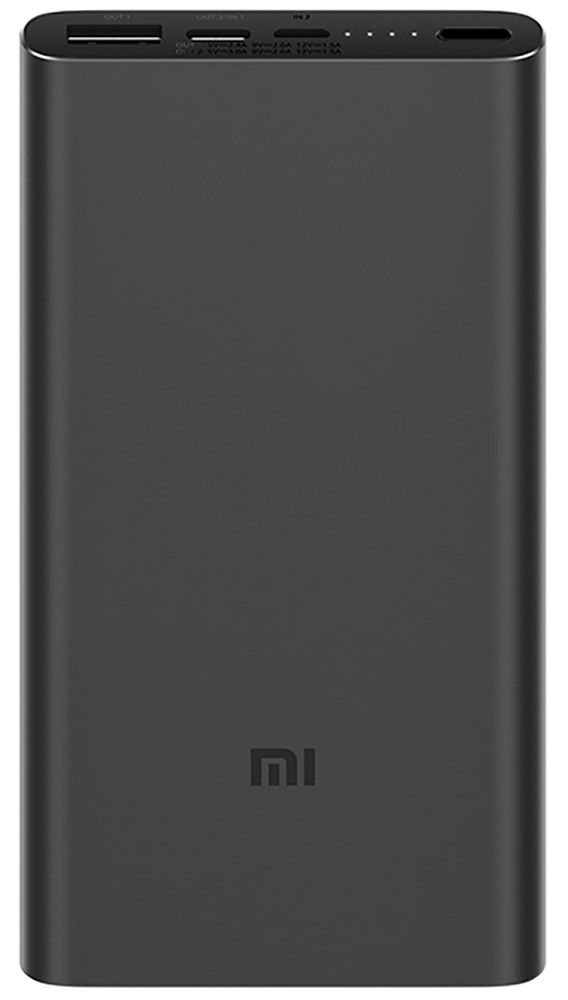 Внешний аккумулятор XIAOMI Mi Power Bank 3 10000 mAh чёрный, картинка 1