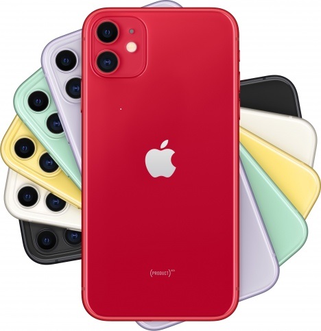 Смартфон Apple iPhone 11 256GB RED (Красный), картинка 4