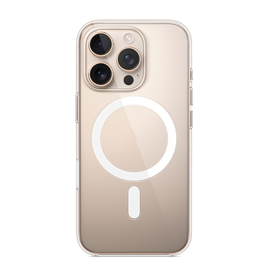 Чехол для iPhone 16 Pro Max MagSafe Clear Case Copy, картинка 1