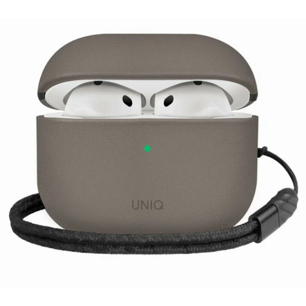 Чехол для AirPods 4 UNIQ Lyden Flint Grey, картинка 1