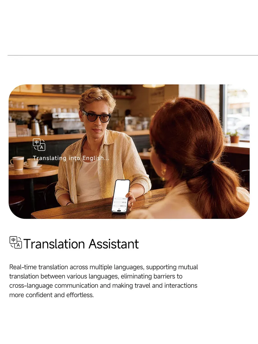 Умные очки Smart Glasses MT5 Ultra Brown, картинка 3