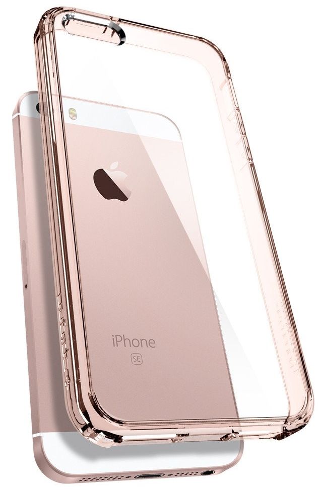 Чехол SGP  iPhone 5S/SE Ultra Hybrid - Rose Crystal, картинка 4
