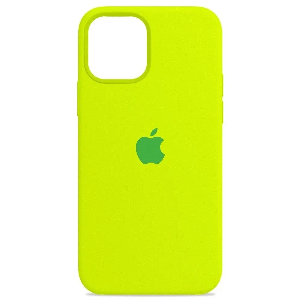 Чехол Apple iPhone 13 Pro Silicone Case ярко-зеленый