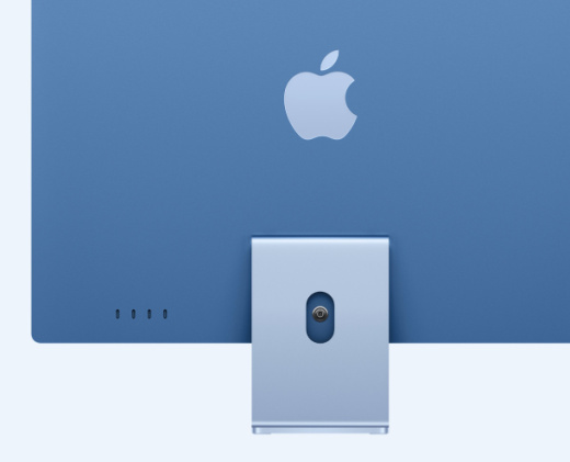 Моноблок Apple iMac 24" (2024) Retina 4,5K MWV33 Blue (M4 10Core CPU, 10Core GPU/16Gb/512SSD), картинка 2