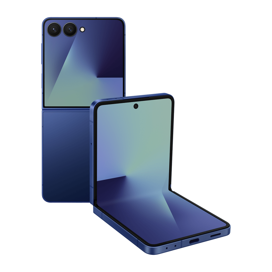 Смартфон Samsung Galaxy Z Flip7 5G 12/512 Blue Shadow, картинка 1