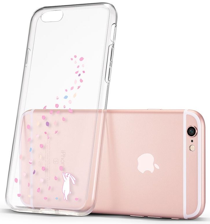Чехол ESR iPhone 7/8 Plus Soft Case Cute Cartoon Rabbit Clear , слайд 3