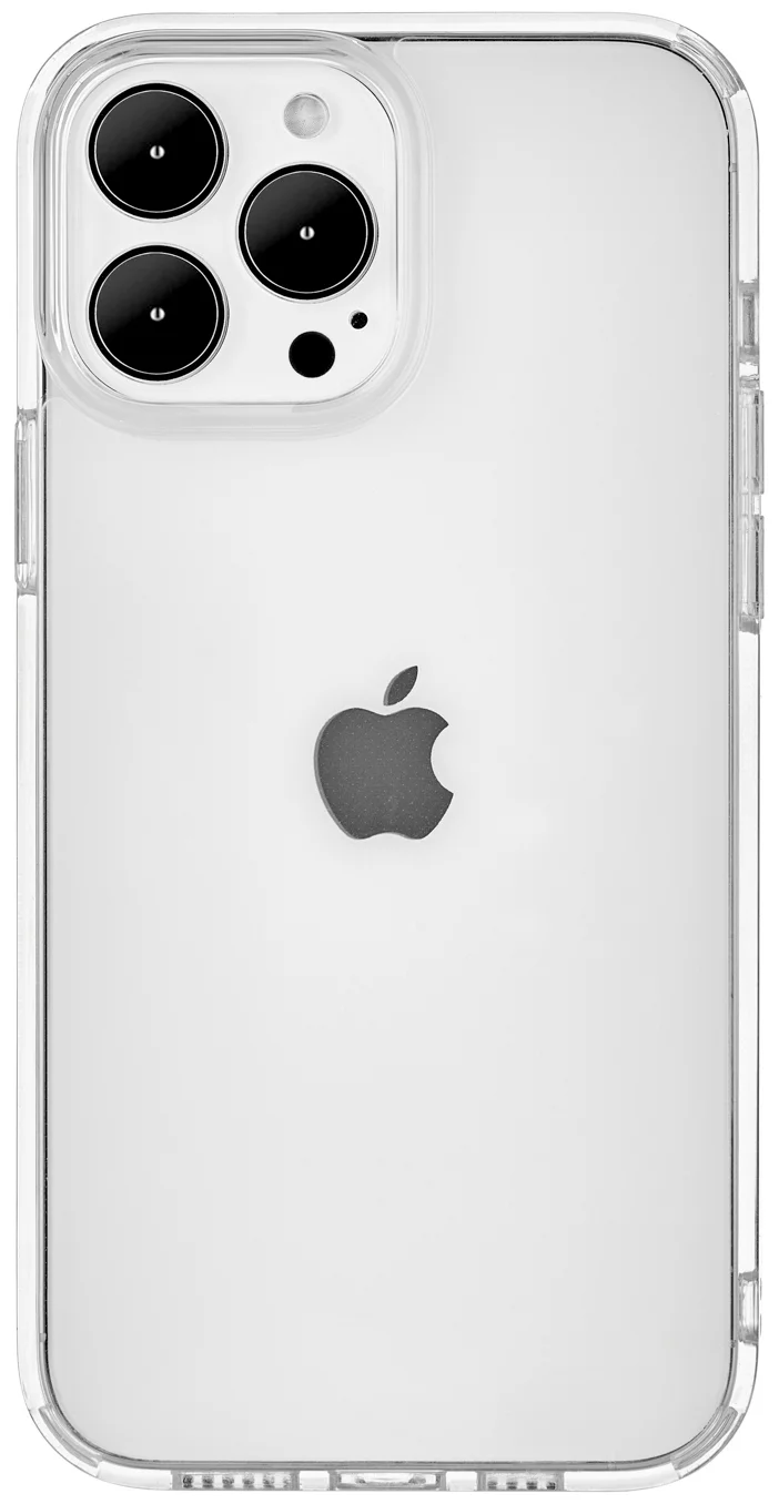 Чехол для iPhone 13 Pro прозрачный пластиковый, картинка 3
