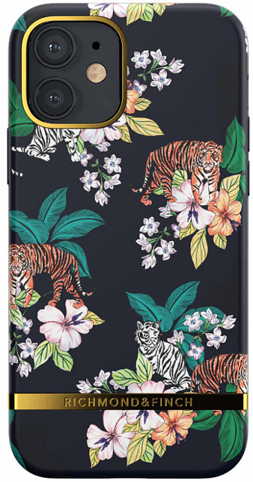 Чехол Richmond & Finch Freedom FW20 Floral Tiger для iPhone 12 mini, картинка 1