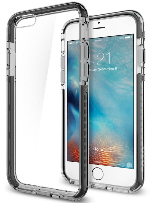 Чехол SGP iPhone 6S Ultra Hybrid Tech - Crystal Black, слайд 2