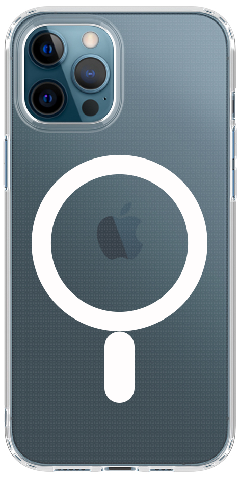 Чехол Deppa Gel Pro MagSafe для iPhone 12 Pro Max Прозрачный, картинка 2