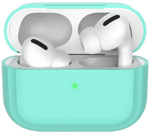 Силиконовый чехол Deppa для Air Pods Pro мятный