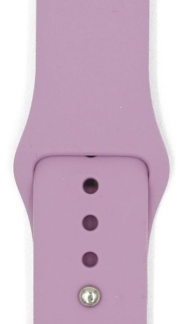 Ремешок силиконовый для Apple Watch 42mm Lavender, слайд 1