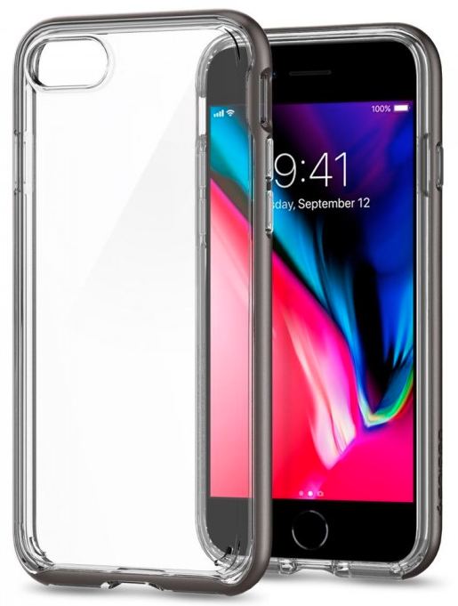 Чехол SGP iPhone 7/8 Neo Hybrid Crystal 2 Gunmetal, слайд 4
