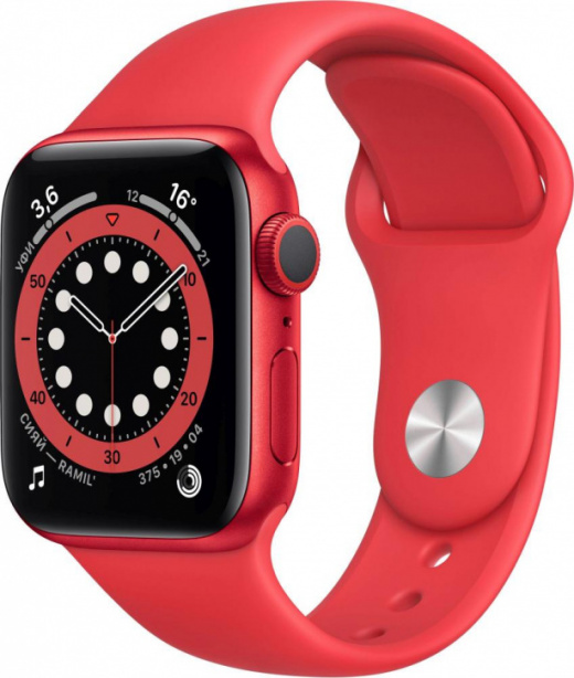 Apple Watch Series 6 44mm Red (Б/У) RU/A H4HDG3ATQ1RJ