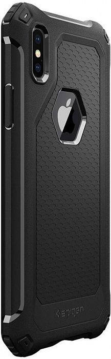 Чехол SGP iPhone X Rugged Armor Extra Black, картинка 4