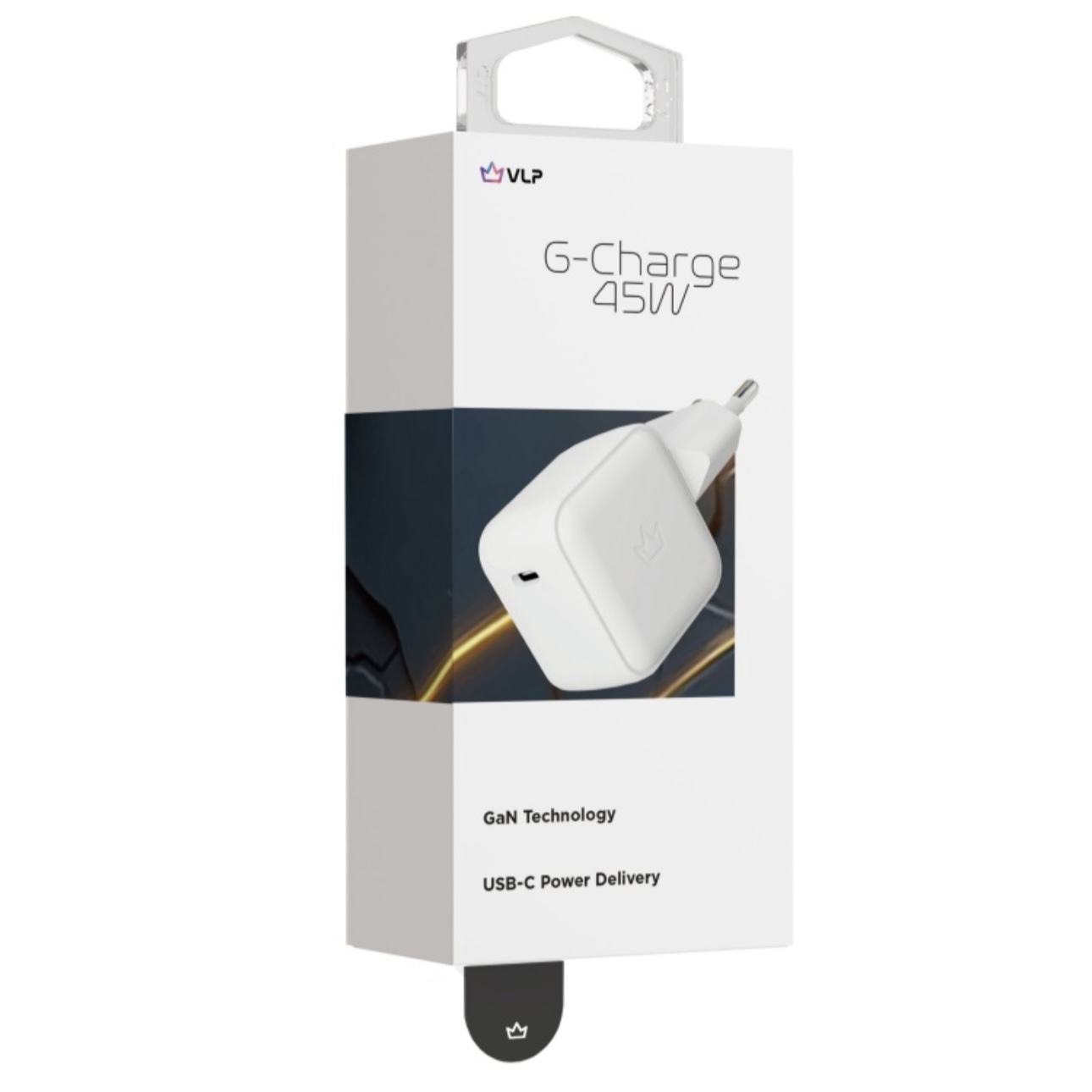 СЗУ VLP G-Charge 45Вт, USB-С,PD,QC, белый, картинка 4