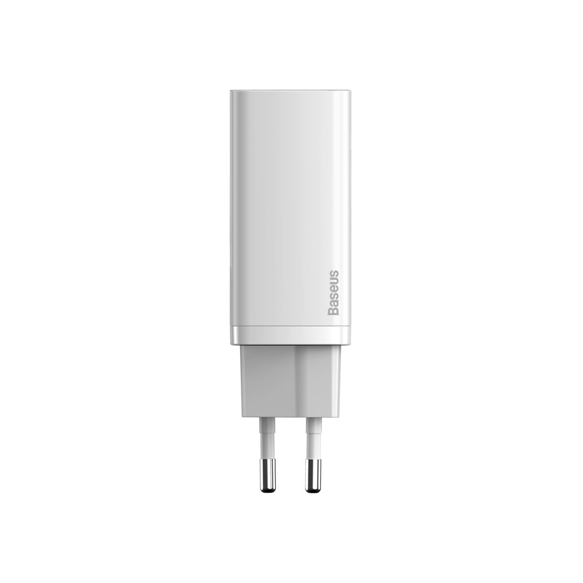 Сетевое зарядное устройство Baseus GaN2 Lite USB+Type-C 65W White, картинка 4