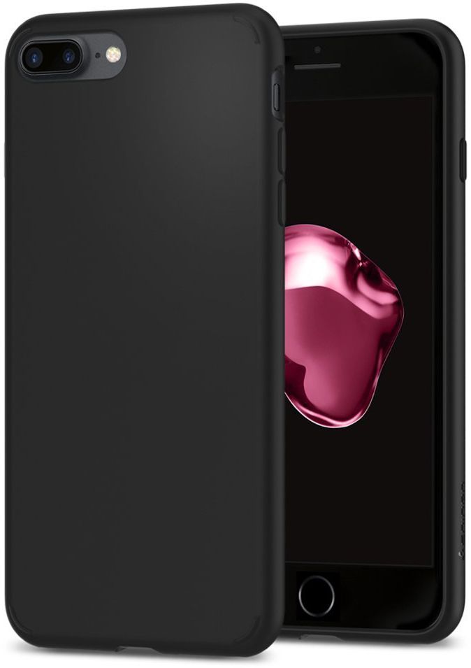 Чехол SGP iPhone 7 Plus Liquid Crystal Matte Black, картинка 1