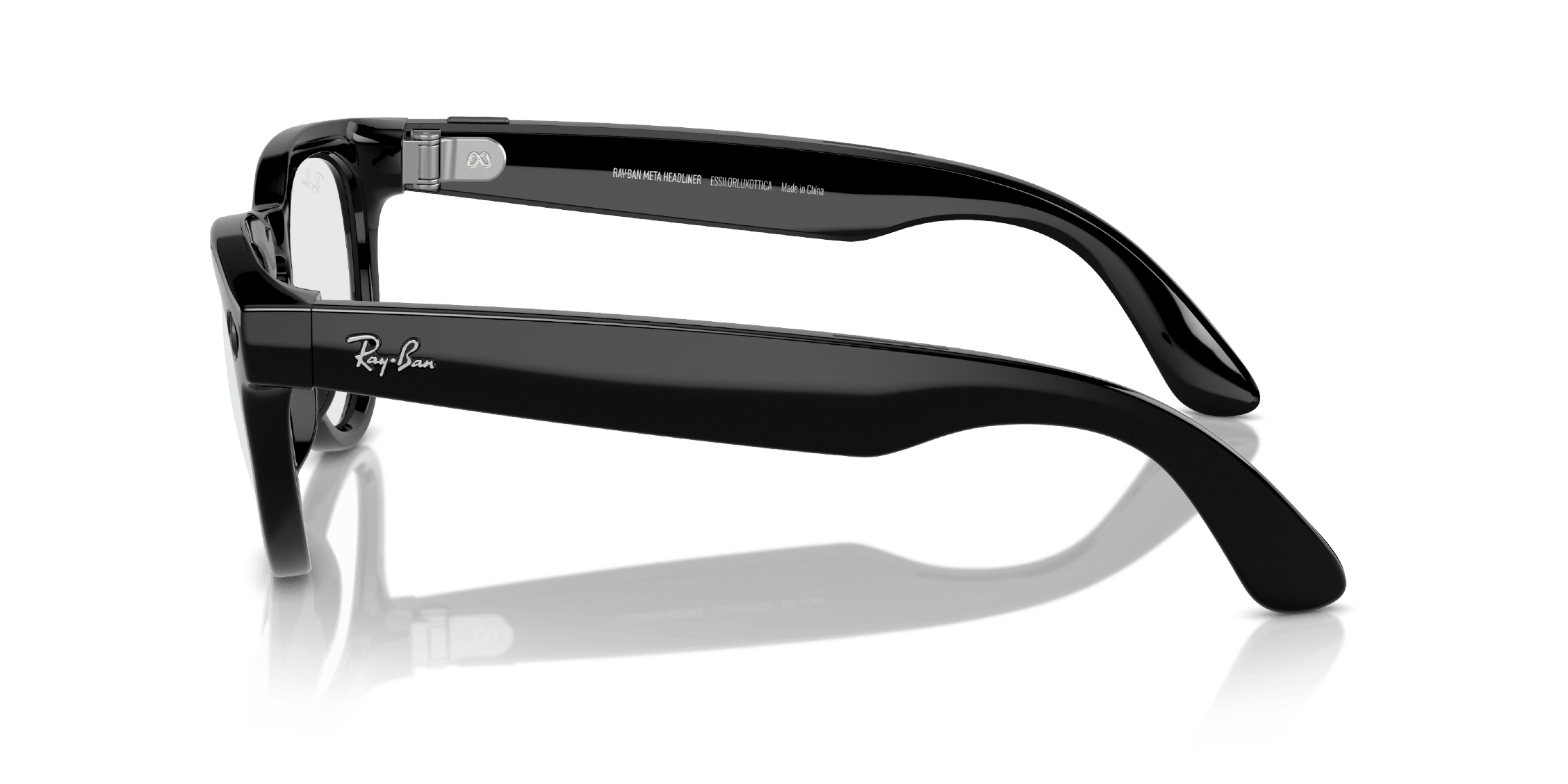 Умные очки RayBan Meta Headliner RW4009 Shiny Black/Clear, картинка 4