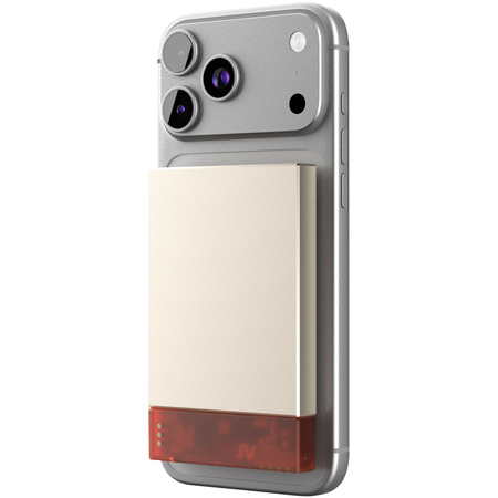 Внешний аккумулятор VLP NEO MagSafe, Qi2, 5000 mAh SSB, 3A, USB-C, Amber 