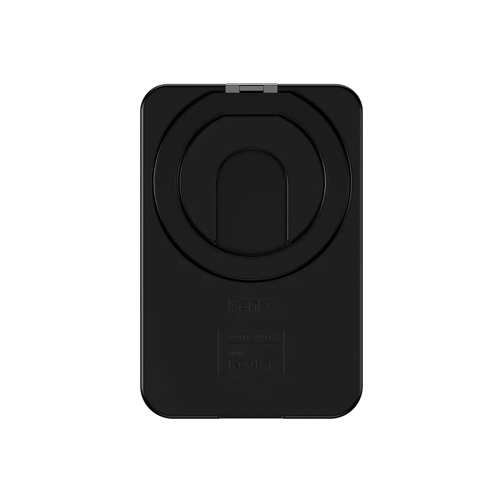 Чехол-бумажник Benks ArmorGo MagSafe для iPhone, Kevlar, картинка 3