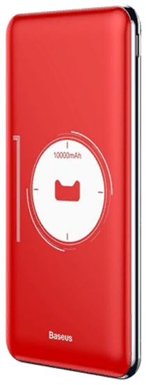 Внешний аккумулятор BASEUS Simbo Smart Power Bank 10.000mAh Red, картинка 2