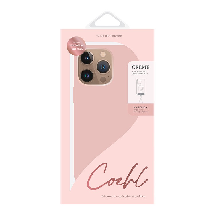 Чехол для iPhone 16 Pro Max UNIQ COEHL Liquid Silicone Bullet Pink , картинка 7