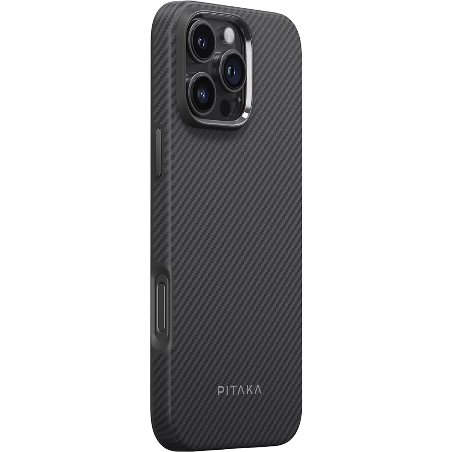 Чехол PITAKKA для iPhone 16 Pro Max Military-Grade Protective Case Black, картинка 3
