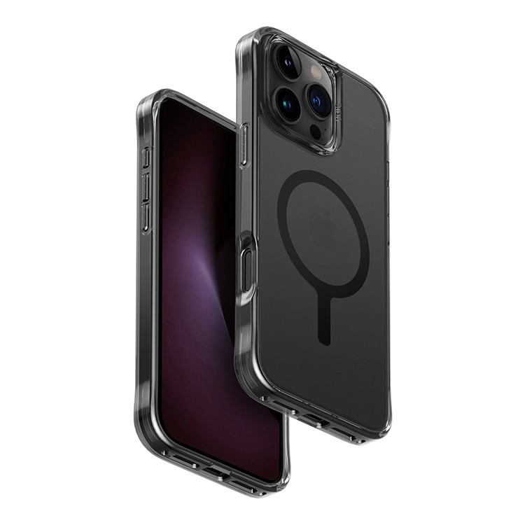 Чехол для iPhone 16 Pro Max UNIQ LifePro Xtreme Magnets Frost Smoke, картинка 3